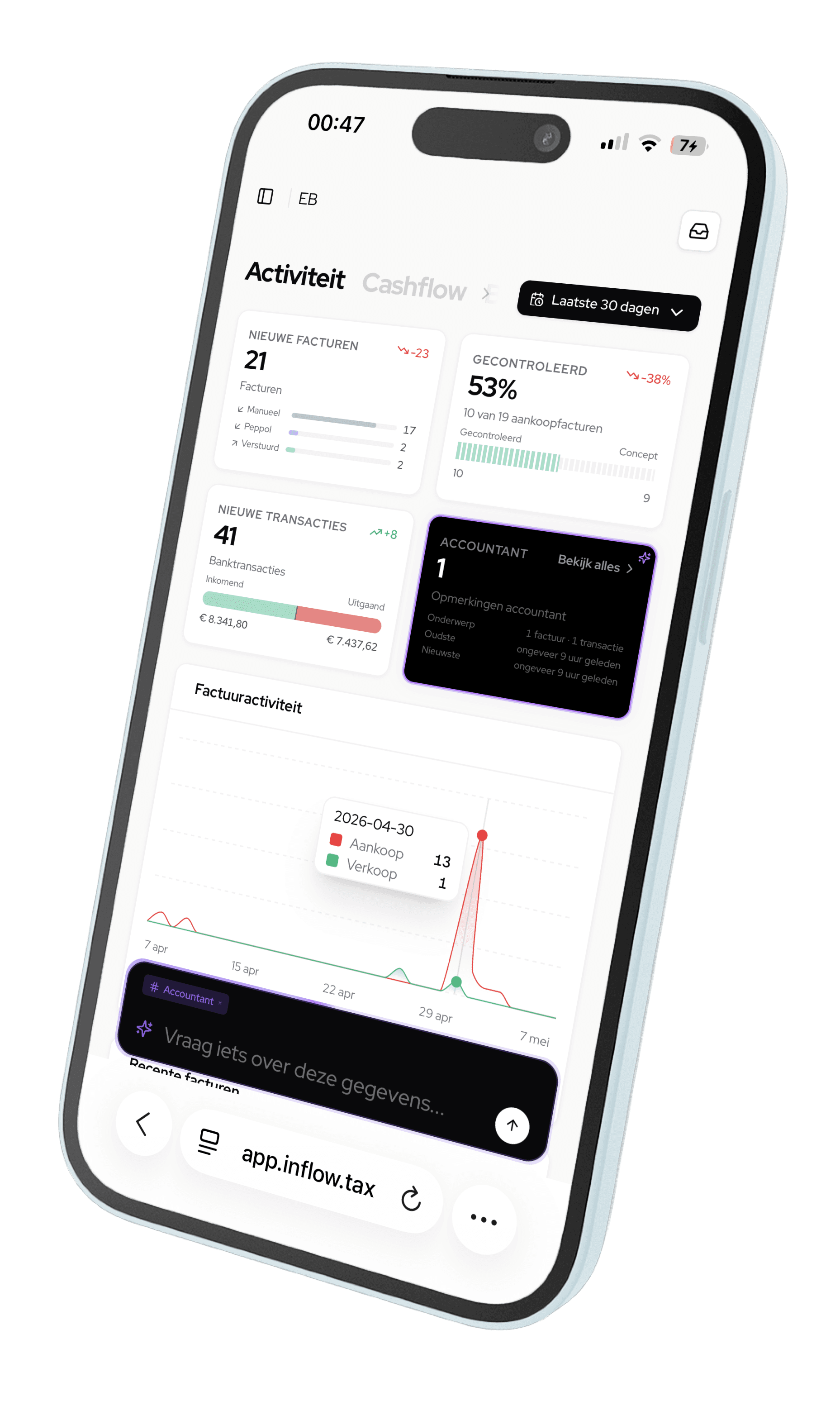 InTax mobiele app